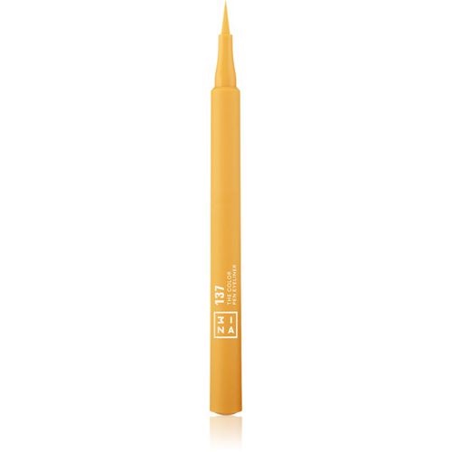 The Color Pen Eyeliner delineador en rotulador tono 137 - Yellow 1 ml - 3INA - Modalova