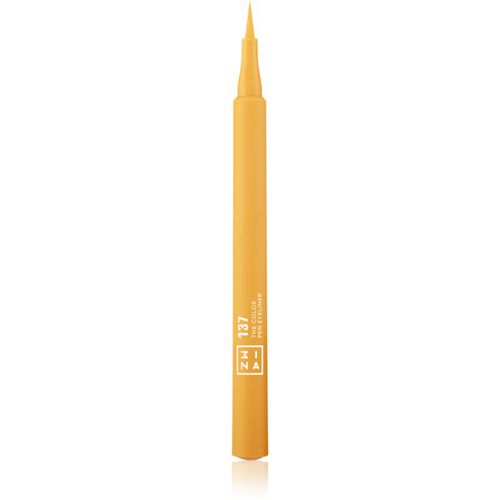The Color Pen Eyeliner Filzstift-Eyeliner Farbton 137 - Yellow 1 ml - 3INA - Modalova