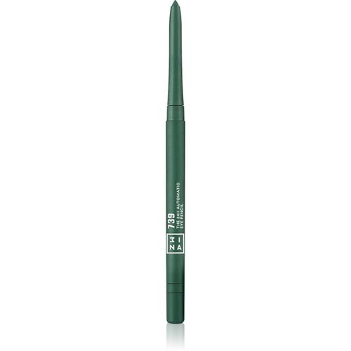 The 24H Automatic Eye Pencil langlebiger Eyeliner Farbton 739 - Green 0,28 g - 3INA - Modalova