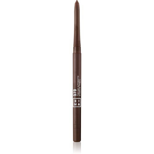 The 24H Automatic Eyebrow Pencil Augenbrauenstift wasserfest Farbton 579 Dark brown 0,28 g - 3INA - Modalova