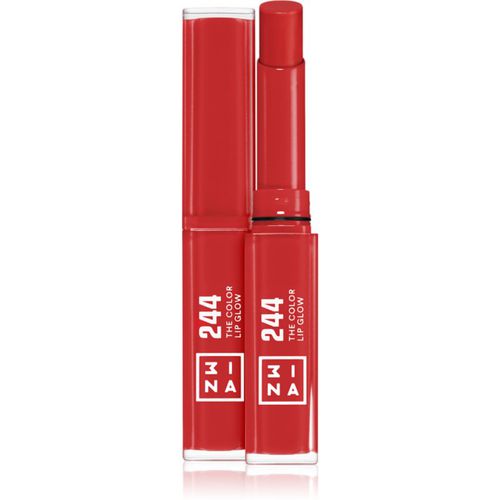 The Color Lip Glow barra de labios hidratante con brillo tono 244 - Classic, brilliant red 1,6 g - 3INA - Modalova