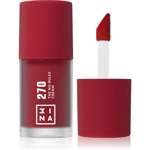 The No-Rules Cream multifunktionales Make-up für Augen, Lippen und Gesicht Farbton 270 - Deep, wine red 8 ml - 3INA - Modalova