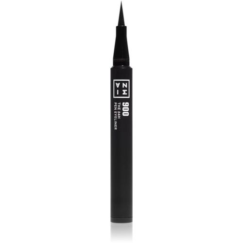 The 24H Pen Eyeliner Mini delineador de ojos mate de larga duración tono 900 - Black 0,6 ml - 3INA - Modalova