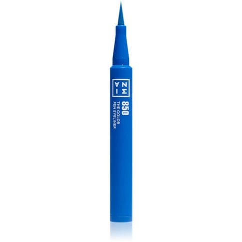 The Color Pen Eyeliner Mini delineador en rotulador tono 850 - Blue 0,6 ml - 3INA - Modalova