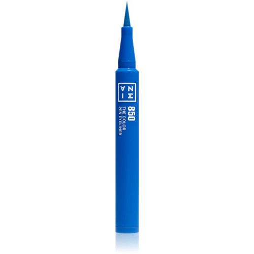 The Color Pen Eyeliner Mini Filzstift-Eyeliner Farbton 850 - Blue 0,6 ml - 3INA - Modalova