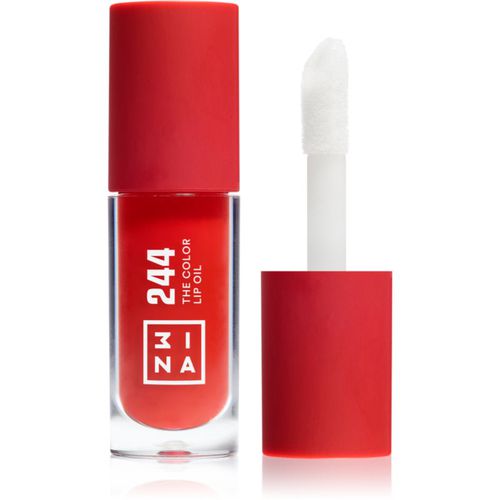 The Color Lip Oil aceite hidratante para labios tono 244 - Classic Rich Red, sheer 4 ml - 3INA - Modalova