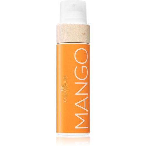 MANGO aceite nutritivo y bronceador sin factor de protección con aroma Mango 110 ml - COCOSOLIS - Modalova