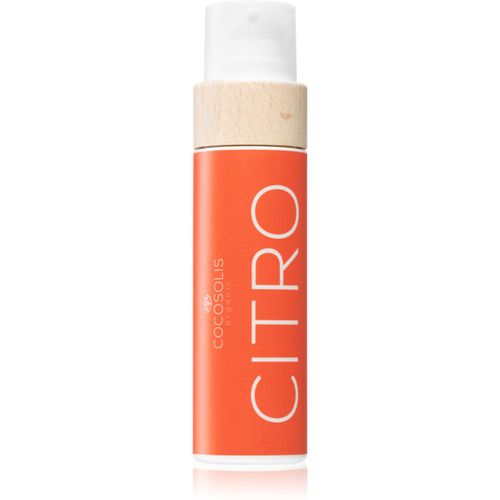 CITRO aceite nutritivo y bronceador sin factor de protección con aroma Citrus 110 ml - COCOSOLIS - Modalova