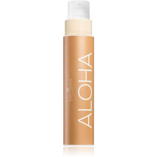 ALOHA aceite nutritivo y bronceador sin factor de protección con aroma Coconut 200 ml - COCOSOLIS - Modalova