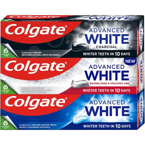 Advanced White Mix Trio pasta de dientes blanqueadora - Colgate - Modalova