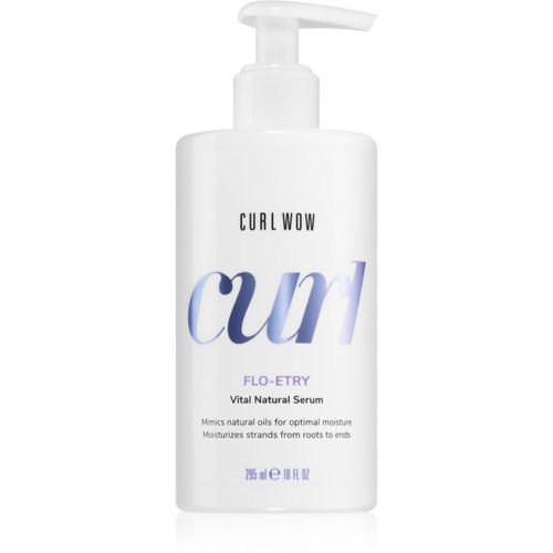 Curl Flo-Entry serum regenerador a base de aceite para cabello ondulado y rizado 295 ml - Color WOW - Modalova