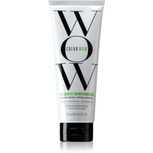 One-Minute Transformation crema lisciante per capelli ribelli e crespi 120 ml - Color WOW - Modalova