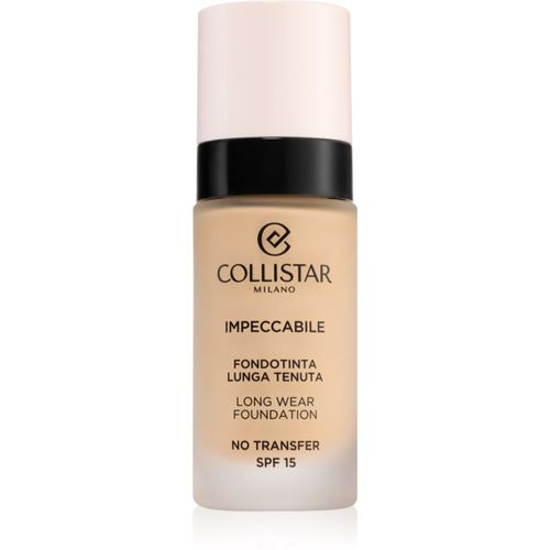 Impeccabile Long Wear Foundation maquillaje de larga duración SPF 15 1R Rosy Avory 30 ml - Collistar - Modalova