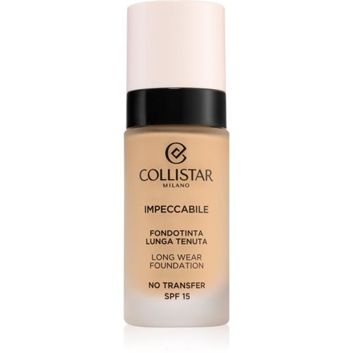 Impeccabile Long Wear Foundation langanhaltende Make-up Foundation SPF 15 3N Natural 30 ml - Collistar - Modalova