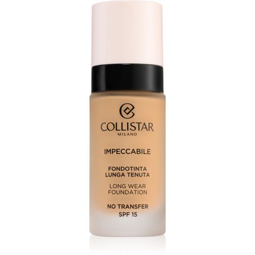 Impeccabile Long Wear Foundation fondotinta lunga tenuta SPF 15 3G Golden Natural 30 ml - Collistar - Modalova