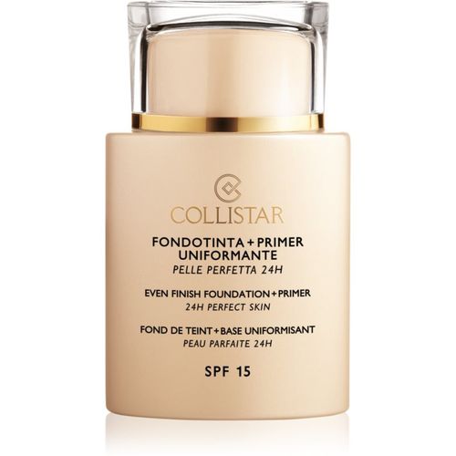 Even Finish Foundation+Primer 24h Perfect Skin fondotinta e primer SPF 15 colore 1 Ivory 35 ml - Collistar - Modalova