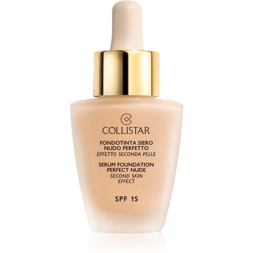 Serum Foundation Perfect Nude fondotinta illuminante per un look naturale SPF 15 colore 2 Beige 30 ml - Collistar - Modalova