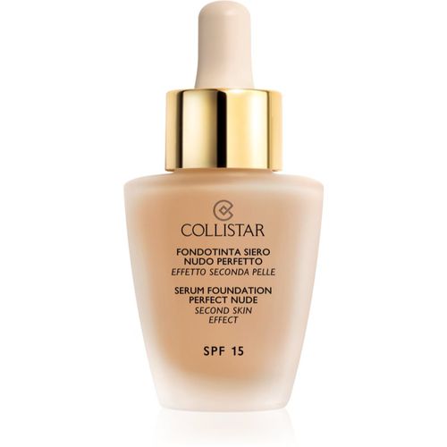 Serum Foundation Perfect Nude maquillaje con efecto iluminador para un aspecto natural SPF 15 tono 3 Nude 30 ml - Collistar - Modalova