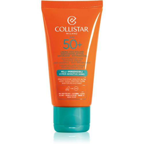 Special Perfect Tan Active Protection Sun Face Cream crema abbronzante antirughe SPF 50+ 50 ml - Collistar - Modalova