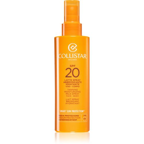 Smart Sun Protection Tanning Moisturizing Milk Spray SPF 20 latte protettivo in spray SPF 20 200 ml - Collistar - Modalova