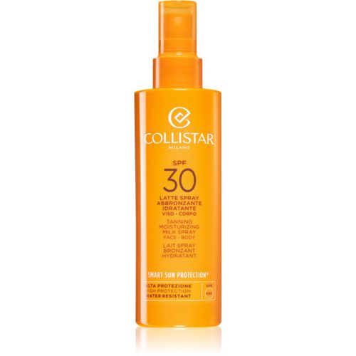 Smart Sun Protection Tanning Moisturizing Milk Spray SPF 30 latte abbronzante protettivo in spray SPF 30 200 ml - Collistar - Modalova