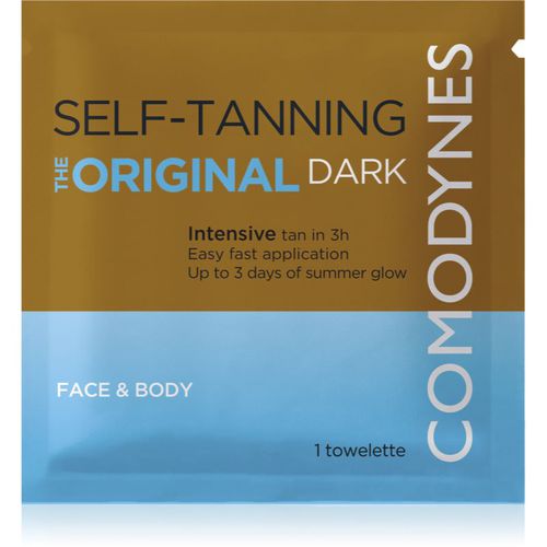 Self-Tanning Towelette Selbstbräuner-Pads Für Gesicht und Körper Farbton dark 8 St - Comodynes - Modalova