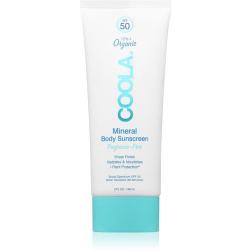 Fragrance Free crema abbronzante corpo SPF 50 148 ml - Coola - Modalova