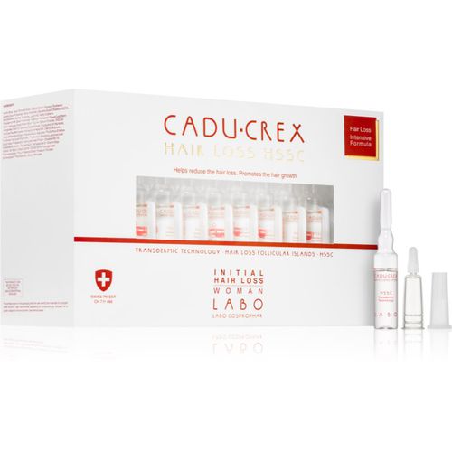 Hair Loss HSSC Initial Hair Loss tratamiento capilar para mujer contra la caída incipiente del cabello para mujer 40x3,5 ml - CADU-CREX - Modalova