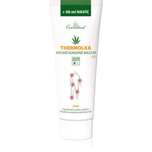 Thermolka warm lubrication crema para masaje con efecto calor 250 ml - Cannaderm - Modalova