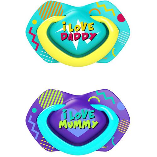 Neon Love A 0-6m ciuccio Blue 2 pz - Canpol Babies - Modalova