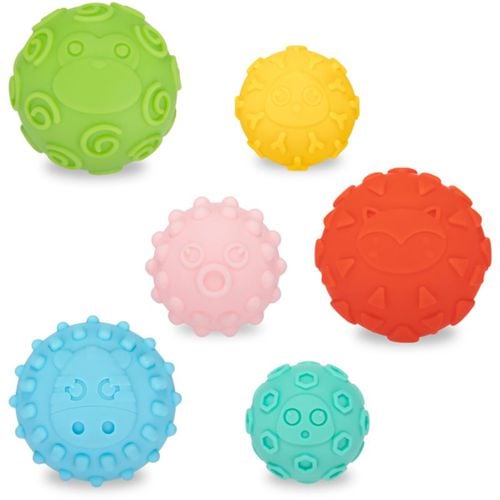 Sensory balls morbide palline sensoriali 6 pz - Canpol Babies - Modalova