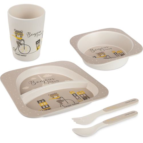 Bonjour Paris Set set posate per bambini Beige 5 pz - Canpol Babies - Modalova