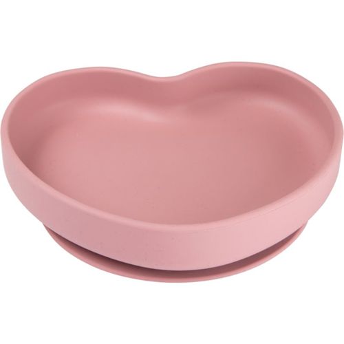 Heart piatto con ventosa Pink 1 pz - Canpol Babies - Modalova