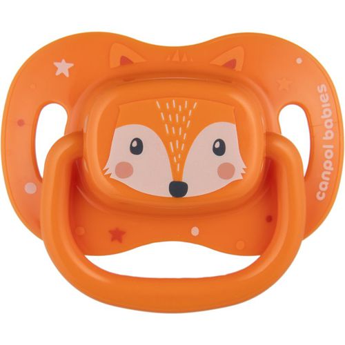 Cute Animals Soother 0-6m chupete Orange 1 ud - Canpol Babies - Modalova