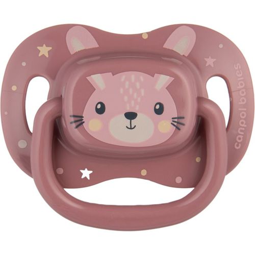 Cute Animals Soother 18m+ Schnuller Pink 1 St - Canpol Babies - Modalova