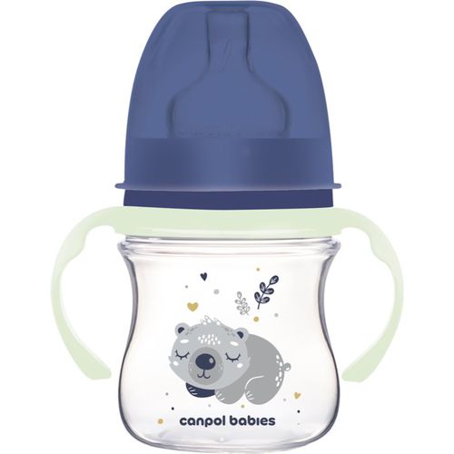 EasyStart Sleepy Koala 120 ml biberon 0 m+ Blue 120 ml - Canpol Babies - Modalova