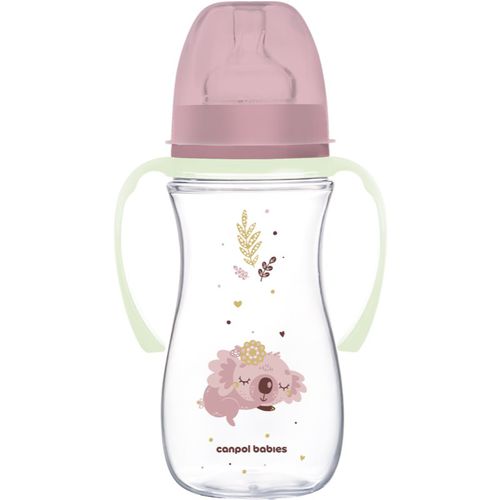 EasyStart Sleepy Koala 300 ml biberon 12 m+ Pink 300 ml - Canpol Babies - Modalova