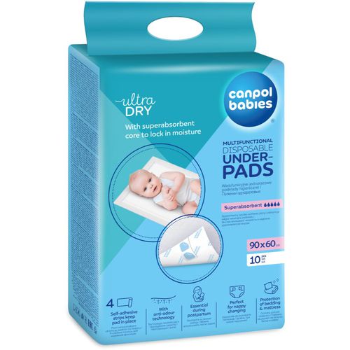 Disposable Underpads teli monouso per il cambio del pannolino Super Absorbent 10 pz - Canpol Babies - Modalova