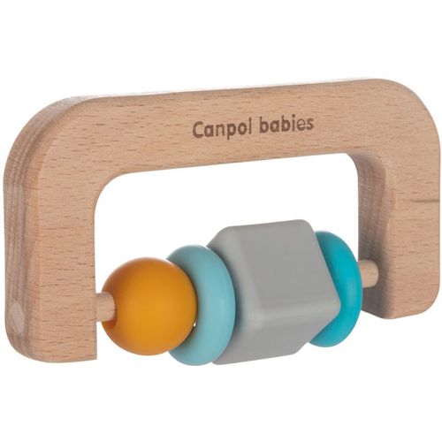 Teethers Wood-Silicone Beißring 1 St - Canpol Babies - Modalova