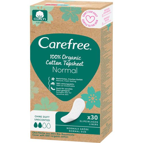 Organic Cotton Normal Slipeinlagen 30 St - Carefree - Modalova