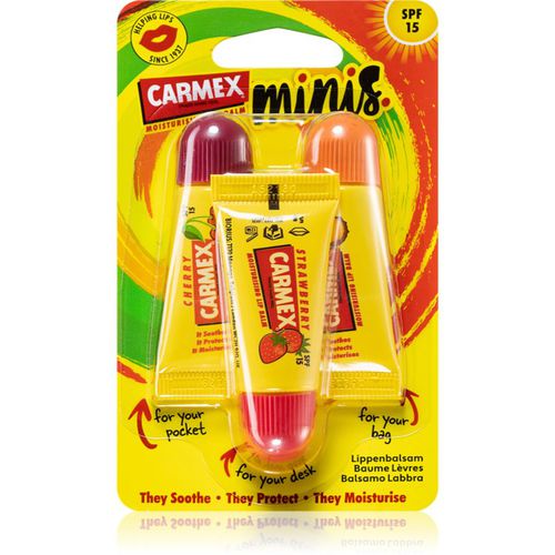 Minis set de viaje(para labios secos) SPF 15 - Carmex - Modalova