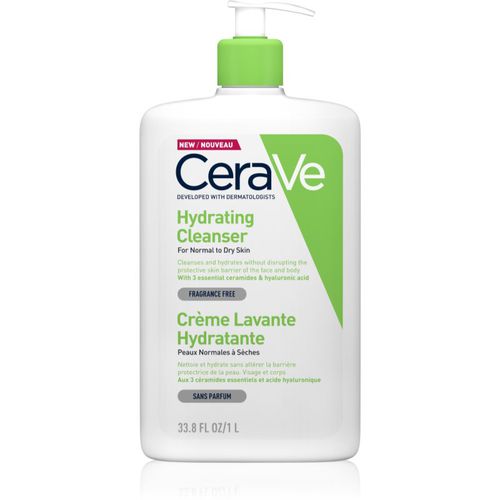 Hydrating Cleanser emulsión limpiadora con efecto humectante 1000 ml - CeraVe - Modalova