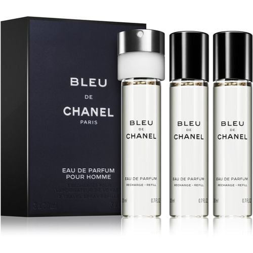 Bleu de travel refill Eau de Parfum Ersatzfüllung für Herren 3 x 20 ml - Chanel - Modalova