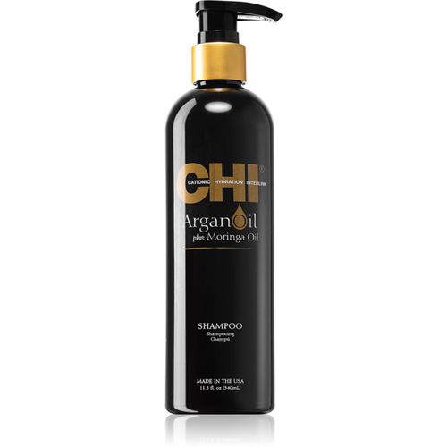 Argan Oil Shampoo champú nutritivo para cabello seco y dañado 340 ml - CHI - Modalova