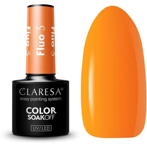 SoakOff UV/LED Color Fluo esmalte de uñas en gel tono 3 5 g - Claresa - Modalova