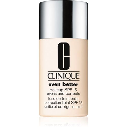 Even Better™ Makeup SPF 15 Evens and Corrects fondotinta correttore SPF 15 colore CN 0.75 Custard 30 ml - Clinique - Modalova