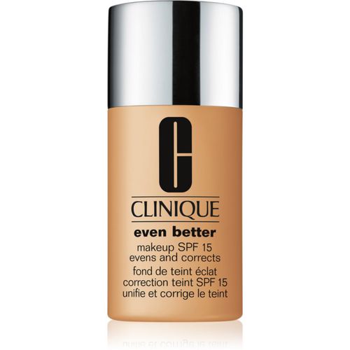 Even Better™ Makeup SPF 15 Evens and Corrects fondotinta correttore SPF 15 colore CN 78 Nutty 30 ml - Clinique - Modalova