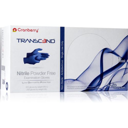 Transcend Oil guantes de nitrilo sin talco tamaño M 2x150 ud - Cranberry - Modalova