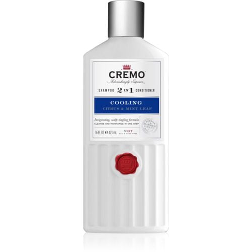 Citrus & Mint Leaf 2in1 Cooling Shampoo shampoo stimolante e rinfrescante 2 in 1 per uomo 473 ml - Cremo - Modalova