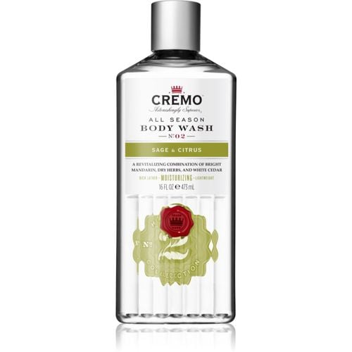 Sage and Citrus Body Wash reinigendes Duschgel für Herren 475 ml - Cremo - Modalova